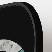 Vintager kettlebell benutzerdefinierter Monogrammn Pickleball Schläger (Linke Seite)