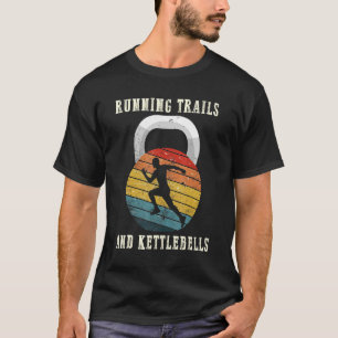 Vintager Kettlebell Shirt-Pfad T-Shirt