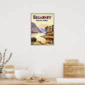 Vintager Killarney Ireland Heaven's Reflex Travel Poster (Küche)