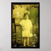 Vintager Kindergarten Poster (Vorne)