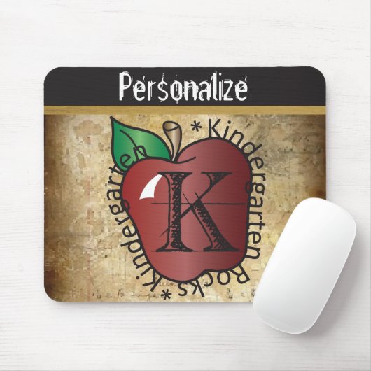 Vintager Kindergartenlehrer Mousepad (Mit Mouse)