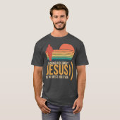 Vintager Kindergartenlehrer zitieren Spaß jesus kr T-Shirt (Vorne ganz)