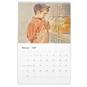 Vintager Kinderkalender 2021 3 Kalender (Feb 2027)