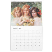 Vintager Kinderkalender 2021 3 Kalender (Jan 2027)