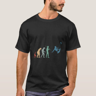 Vintager Kiteboarding Surfer Beach zu Weihnachten T-Shirt