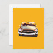 Vintager Klassiker Ankündigungspostkarte (Vorne/Hinten)