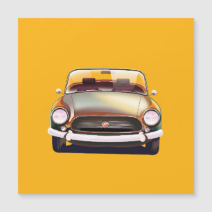 Vintager Klassiker Magnetkarte