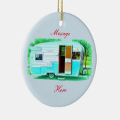 Vintager klassischer Anhänger-Sinti und Keramik Ornament (Rechts)