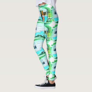 Vintager klassischer Anhänger-Sinti und Leggings
