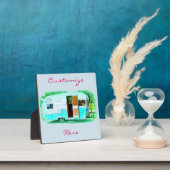 Vintager klassischer Anhänger Sinti und Roma Carav Fotoplatte (InSitu)