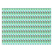 Vintager klassischer Anhängerwohnwagen Tischdecke (Vorderseite (Horizontal))