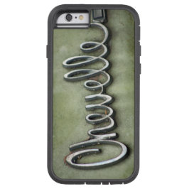 Vintager klassischer Chevelle Chrom-Schriftart Case-Mate iPhone Hülle