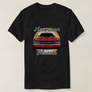Vintager klassischer Muskelwagen T-Shirt