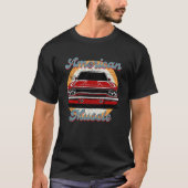 Vintager klassischer Muskelwagen T-Shirt (Vorderseite)