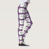 Vintager klassischer Wohnwagen Leggings (Rechts)