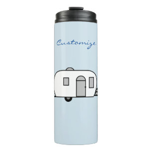 Vintager klassischer Wohnwagen Thermosbecher