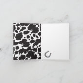 Vintager kleiner Cowboy Dankeschön Karte (Innenseite)