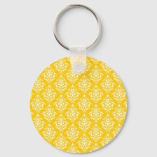 VINTAGER KLEINER, HELLGELB-KLEINER KLEINER KLEINER SCHLÜSSELANHÄNGER (Vorderseite)