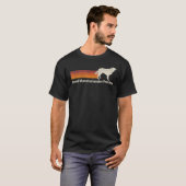 Vintager Kleiner Münsterlander Pointer Retro Mama T-Shirt (Vorne ganz)