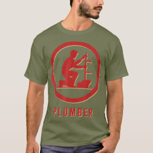Vintager Klempner Retro T-Shirt