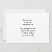 Vintager Klerus, Kaffee oder Tee mit Priester Einladung (Rückseite)