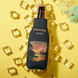 Vintager Klettersteig, grünrot Flaschenkühler