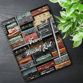 Vintager Koffer Wanderlust Notizblock