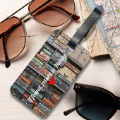 Vintager Koffer Wifey Wanderlust Funny Gepäckanhänger