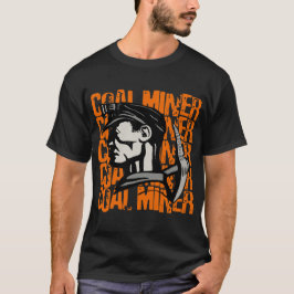 Vintager Kohlebergbau T-Shirt