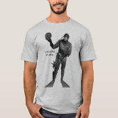 Vintager kommerzieller Ohrschnecken-Taucher T-Shirt (Vorderseite)