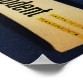 Vintager Kommunist 1970 Toothpaste und GELODENT Poster (Ecke)