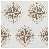 Vintager Kompass Stoff (Muster)