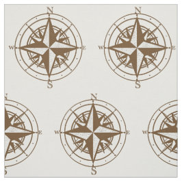 Vintager Kompass Stoff