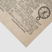 Vintager Kompasskatalog Seidenpapier (Detail)