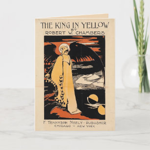 Vintager König in Gelben Geschichten   Karte