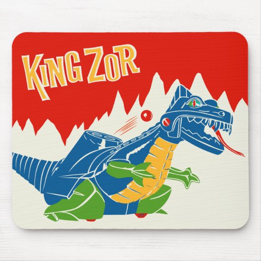 Vintager König Zor Mousepad (Vorne)