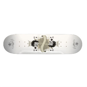 Vintager KöniginSkateboard Skateboard