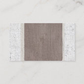 Vintager königlicher Musik-   französisches Visitenkarte (Rückseite)