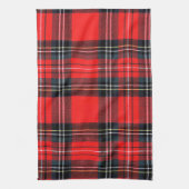 Vintager königlicher Tartan Geschirrtuch (Vertikal)