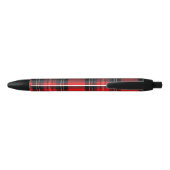 Vintager königlicher Tartan Kugelschreiber (Rückseite)