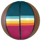 Vintager Kontrast Basketball (Vertikal)