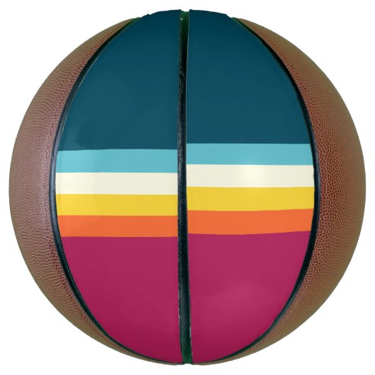 Vintager Kontrast Basketball (Vertikal)