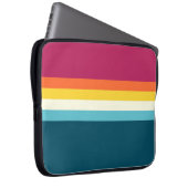 Vintager Kontrast Laptopschutzhülle (Vorne Rechts)