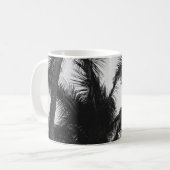 VINTAGER KOPFPALMBAUM KAFFEETASSE (Vorderseite Links)