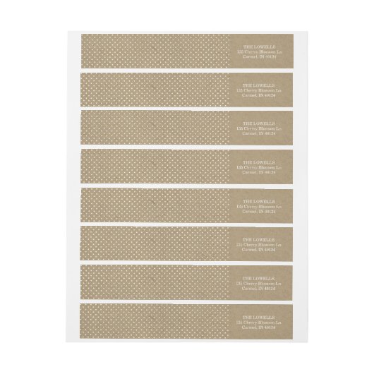 Vintager Kraftpapier- und (Bogen)