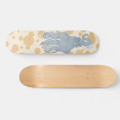 Vintager Kraken-Elefant Skateboard (Horizontal)