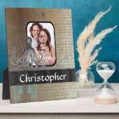 Vintager Kraken Fotoplatte (Seite)