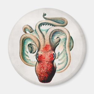 Vintager Kraken-Magnet Magnet