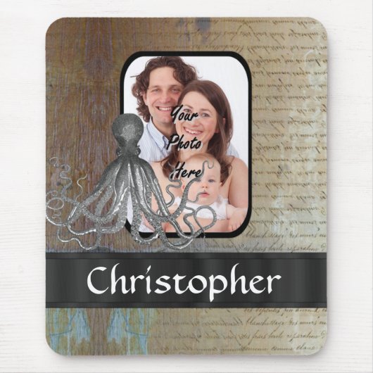 Vintager Kraken Mousepad (Vorne)