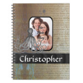 Vintager Kraken Notizblock (Vorderseite)